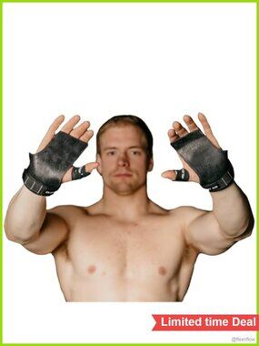 IsoGrip Gymnastic Hand Grips with Loops - No Chalk Needed, Large